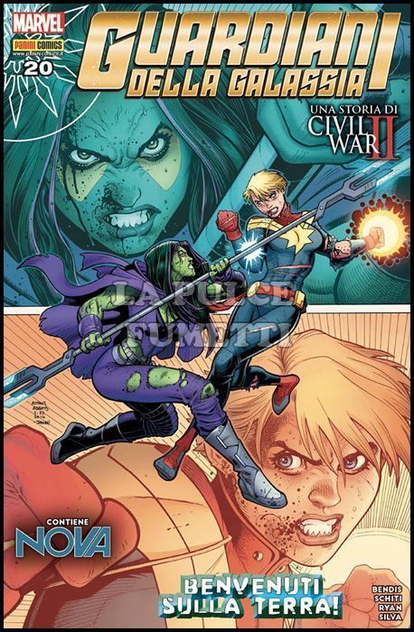 GUARDIANI DELLA GALASSIA # 52 - GUARDIANI DELLA GALASSIA 20 - CIVIL WAR II